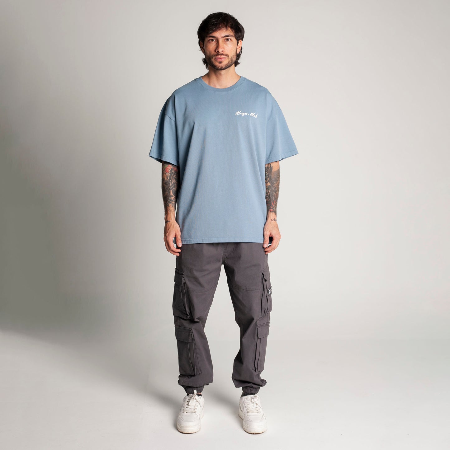Oversized T-Shirt Blue 250G Generation