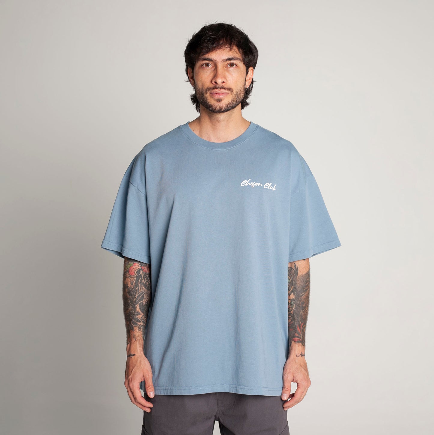 Oversized T-Shirt Blue 250G Generation