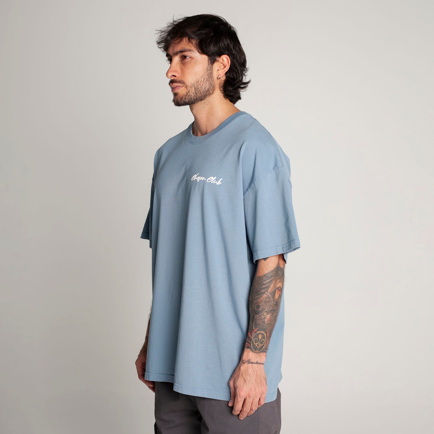Oversized T-Shirt Blue 250G Generation