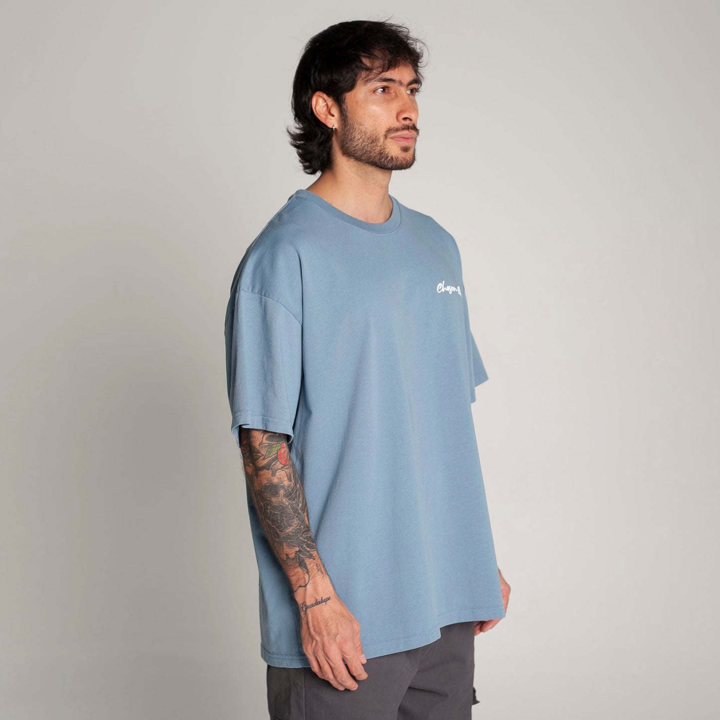 Oversized T-Shirt Blue 250G Generation