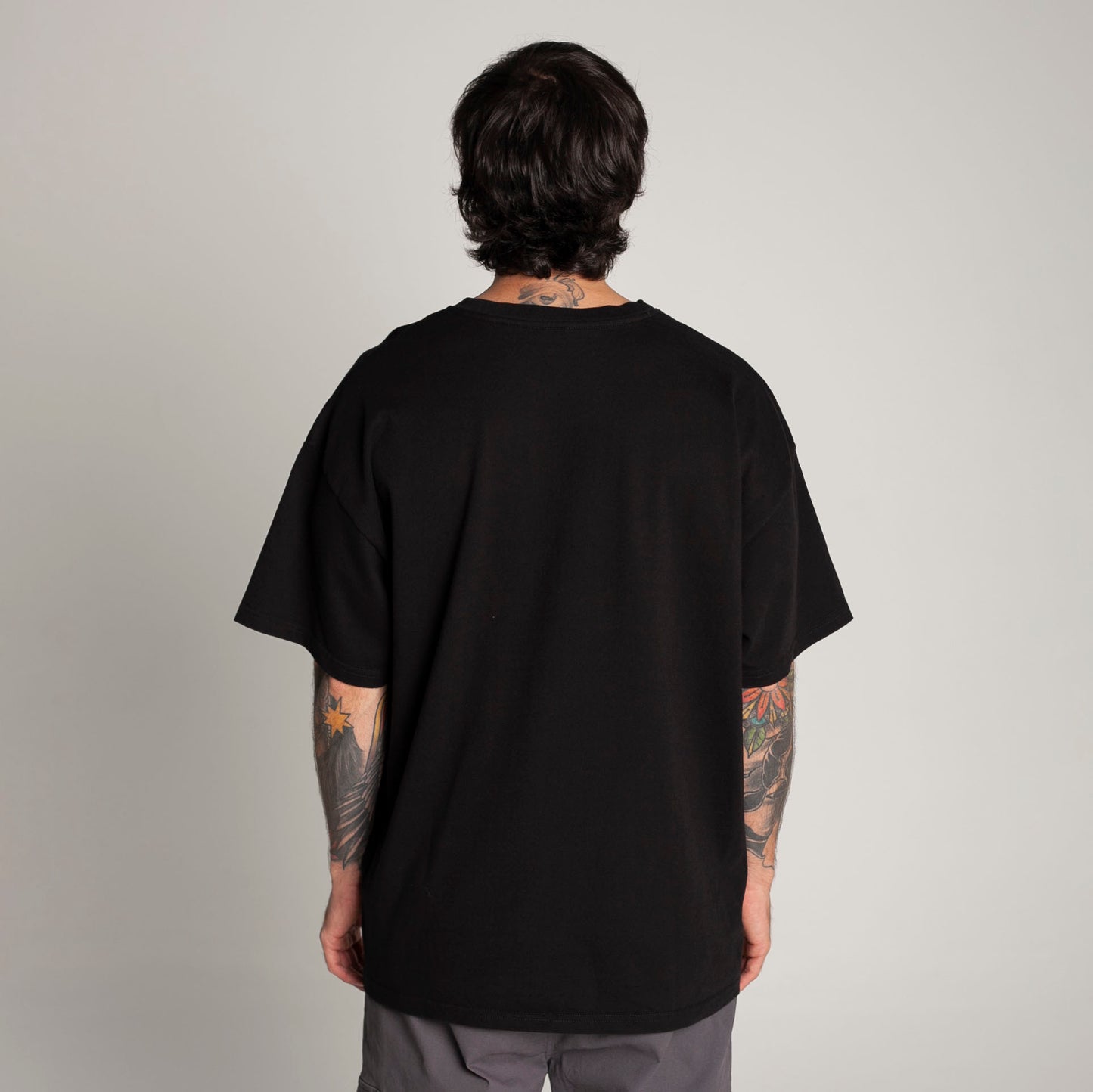 Oversized T-Shirt Black 250G Change