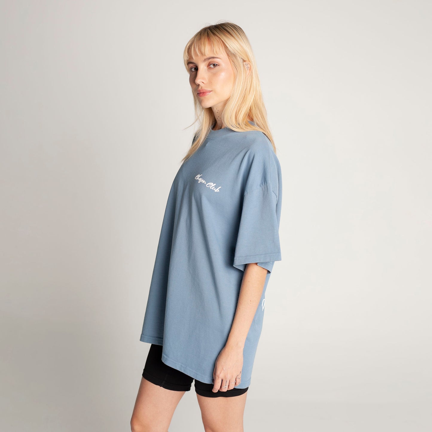 Oversized T-Shirt Blue 250G Generation