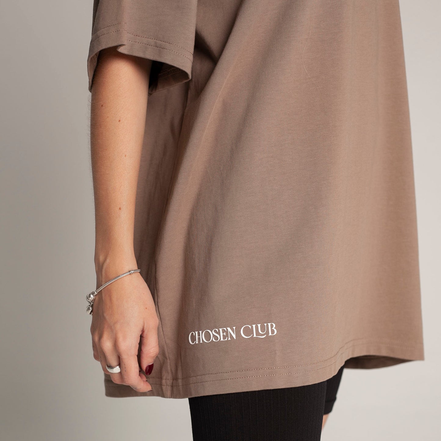 Women Oversized T-Shirt Coffe 250G Saved