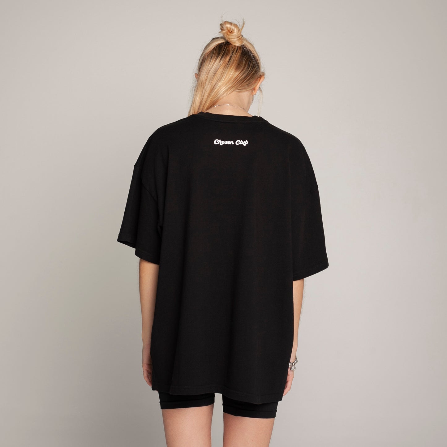 Oversized T-Shirt Black 250G Became Flesh