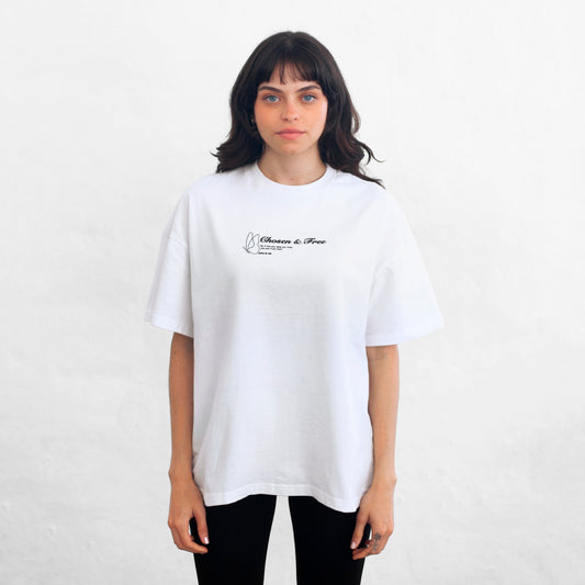 Women's Oversize T-Shirt White Chosen